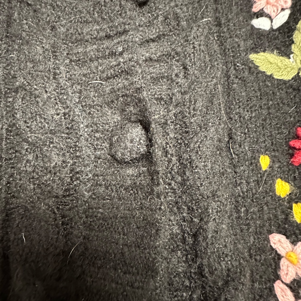 In Loom Embroidered Cardigan View 4